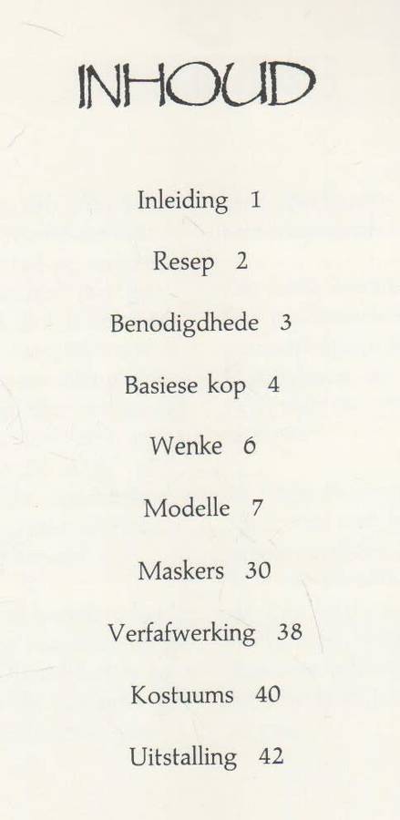 PAPIERMACHE - BERNARD PAUL(1 STE UITGAWE 1990)