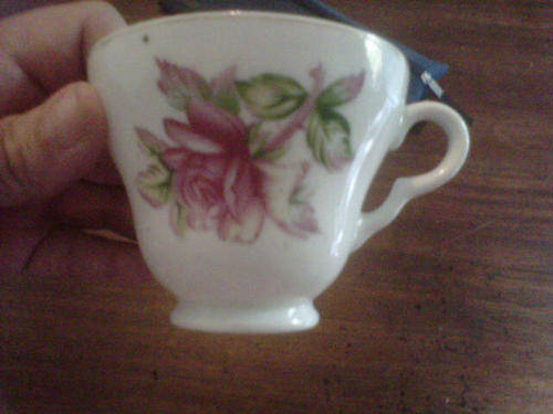 Pretty teacup