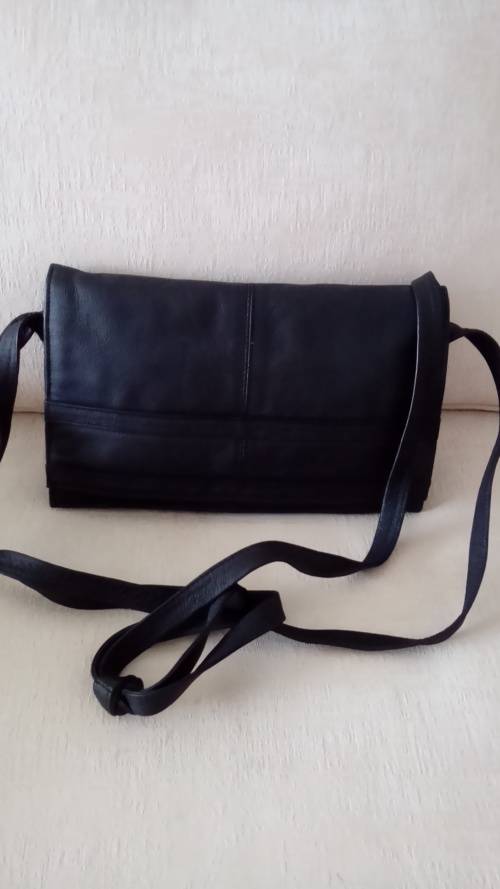 Genuine leather vintage handbag