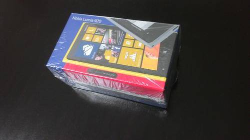 Black Lumia 920 still sealed in packaging