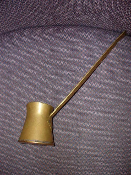 Brewmasters ladle solid brass very old