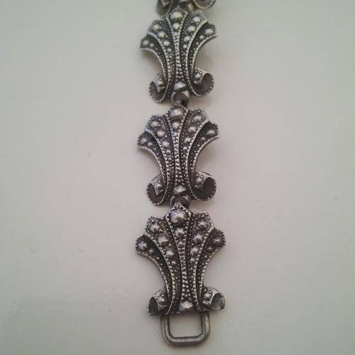 Clam Marcasite Bracelet