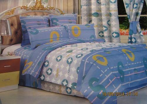 6 Piece - Cotton Feel - Bed Linen - Queen Duvet set