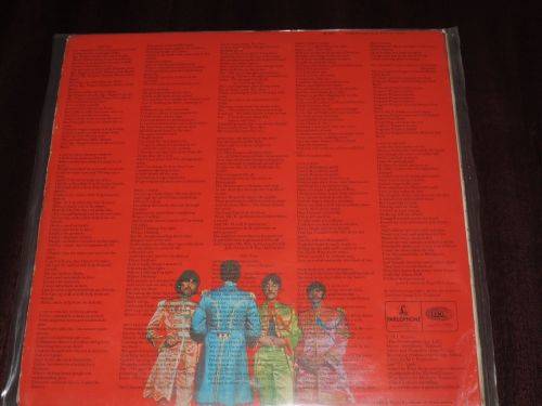BEATLES SGT. PEPPERS LONELY HEARTS CLUB BAND PCS7027 ORIGINAL 1967 SA PRESS RECORD LP VINYL