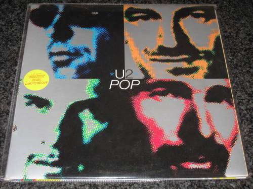 U2 POP  DOUBLE LIMITED EDITION 1997 UK PRESS VINYL RECORD LP 524 334-1  NEAR MINT