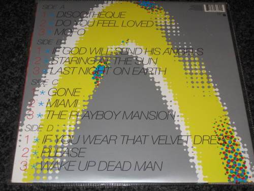 U2 POP  DOUBLE LIMITED EDITION 1997 UK PRESS VINYL RECORD LP 524 334-1  NEAR MINT