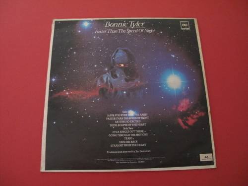 BONNIE TYLER - FASTER THAN THE SPEED OF NIGHTORIGINAL RHODESIA PRESSING VINYL RECORD