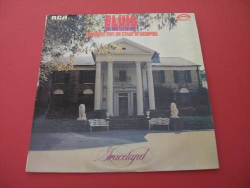 ELVIS PRESELY - RECORDED LIVE ON STAGE IN MEMPHIS .. ORIGINAL UK PRESSING VINYL RECORD