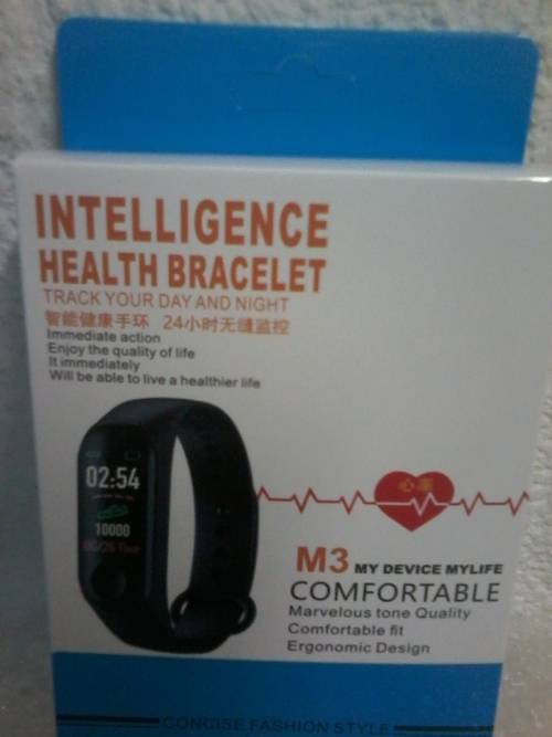 M3 SMARTBRACELET HEART RATE MONITOR, OXYGEN ECT