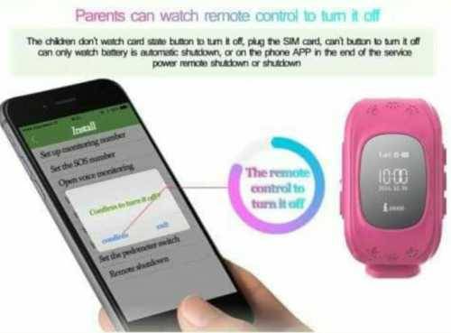 Q50 GPS TRACKING EMERGENCY SOS KIDS SMARTWATCHES. BLACK ONLY