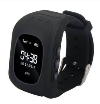 Q50 GPS TRACKING EMERGENCY SOS KIDS SMARTWATCHES. BLACK ONLY