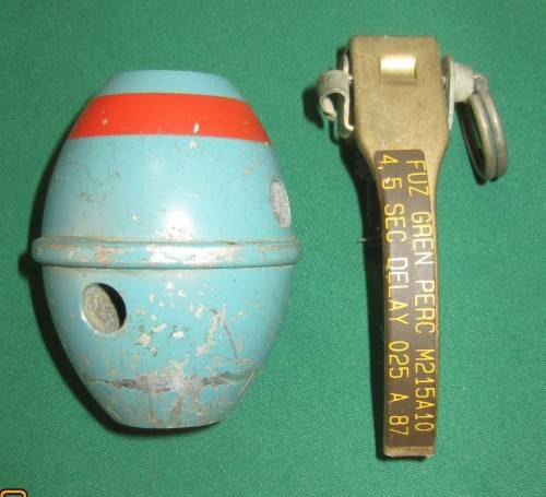 Practice Grenade INERT used
