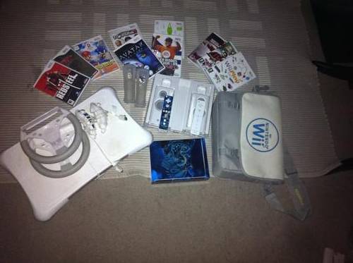 Nintendo Wii plus loads of Games & Accessories (Reduced)