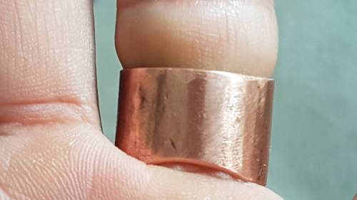 Pure Copper Band Ring.