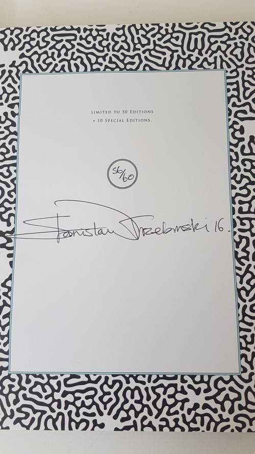 Stanislaw Trzebinski. Selected Sculpture 2013-1016. INCLUDES PRINT. Limited to 60. Hand numbered 56