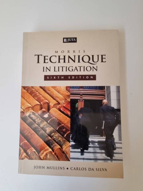Morris` Technique in Litigation. Sixth Edition.