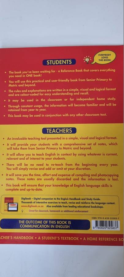 BRAND NEW. English Handbook and Study Guide. NEW. By Beryl Lutrin. Now includes Teacher`s Guide.