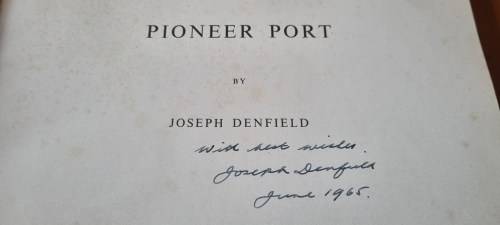 Pioneer Port. The Illustrated History of East London. SIGNED AND INSCRIBED BY AUTHOR. No. 170/1500