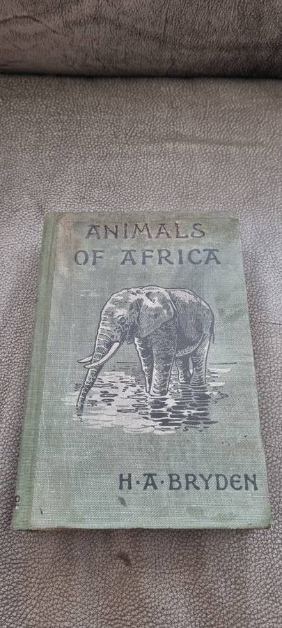 Animals of Africa Bryden, H.A. Illustrated by E. Caldwell. 1909 Edition!