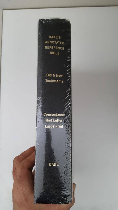 Dake's Annotated Reference Bible. Large Print. Concordance. Red Letter.
