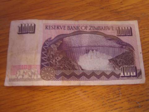 The Old Zimbabwe $100 Note. 1995. Great Collector's Item.