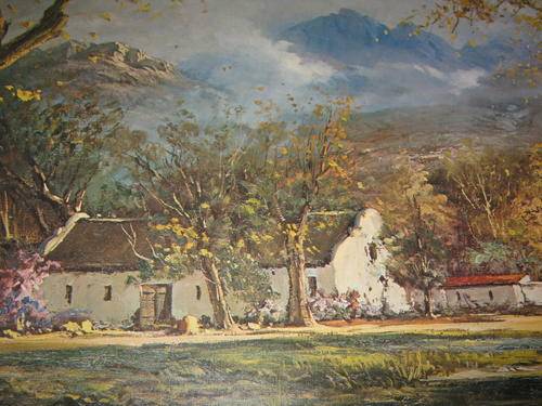 Gabriel de Jongh Large Print, Framed and in Bright New Condition:  Falling Leaves. REDUCED!
