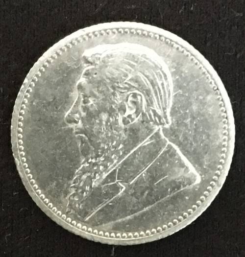 ZAR 1893. 6d / Sixpence.