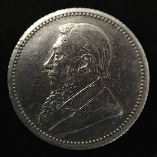 ZAR 1893. 6d / Sixpence.