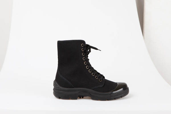Canvas Boots Combat