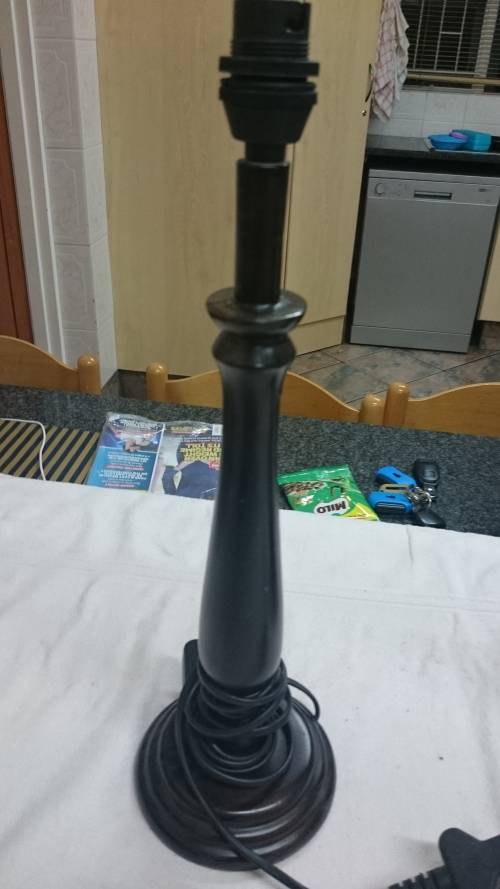 #bedside table lamps x 2#