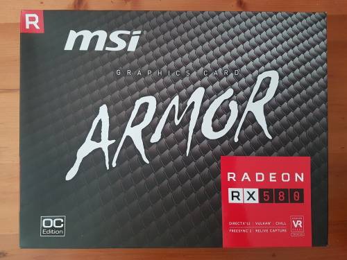 MSI RX 580, 4GB OC edition
