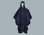 Poncho Rain Coat (PVC) Navy