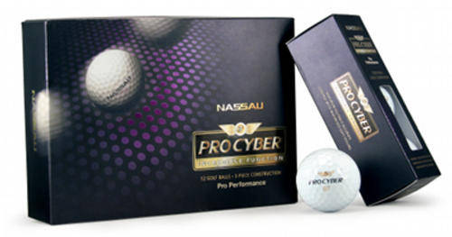 ***3 NASSAU IF PRO CYBER*** Golf Balls. Try IT! .Money Back Guarantee Promotion! Read for more info!