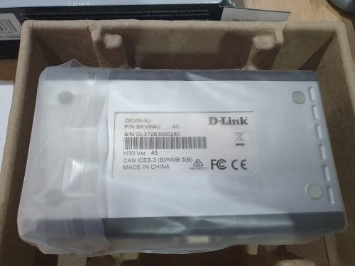 D-Link 4-Port USB KVM Switch
