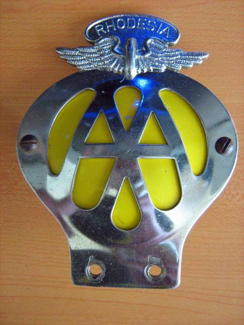 Rhodesian AA emblem badge FOR SACOLLECT ONLY.