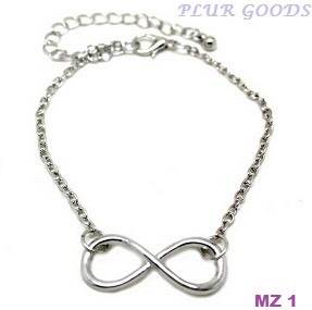 Infinity Bracelet - Silver Alloy