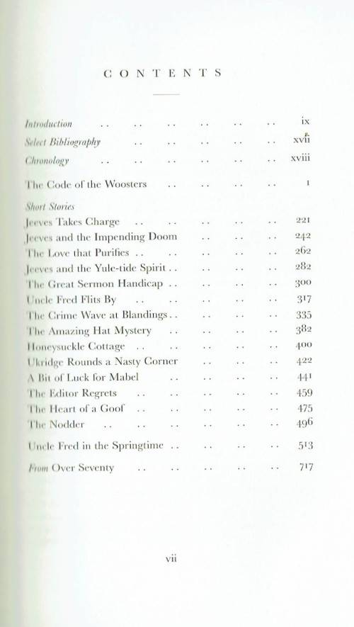 P. G. Wodehouse, The Best of Wodehouse: An Anthology (hardcover in very good condition)
