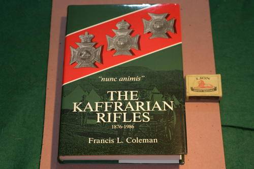 Brand new book The Kaffrarian Rifles 1876 to 1986 getting difficult to obtain