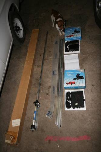 Home base 6.25m aerial and two 29 meg radios working condition