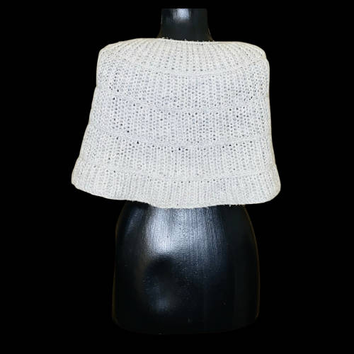 Vintage Grey Knit Wrap Free Size