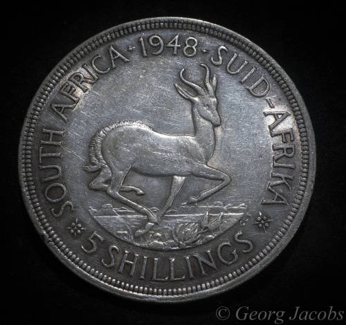 1948 Five Shillings- Stunning - Start @ R1