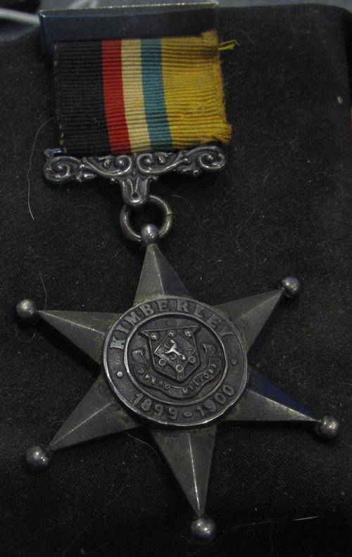 Kimberley Star with Ribbon and Clasp - 'a' Hallmark