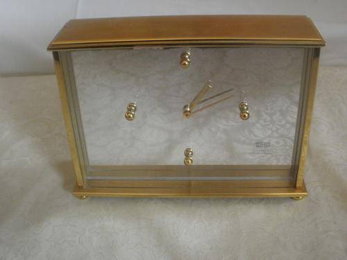 BRASS ANGELUS ELECTRONIC CLOCK