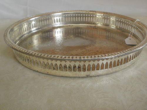 SILVER PLATED TRAY