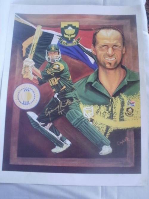 SA CRICKET- GARY KIRSTEN POSTER