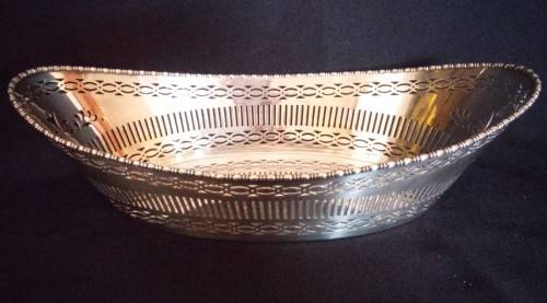 MAPPIN & WEBB OVAL BASKET