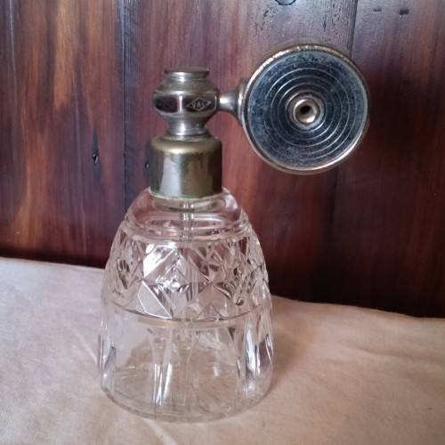 STUART CRYSTAL PERFUME ATOMIZER