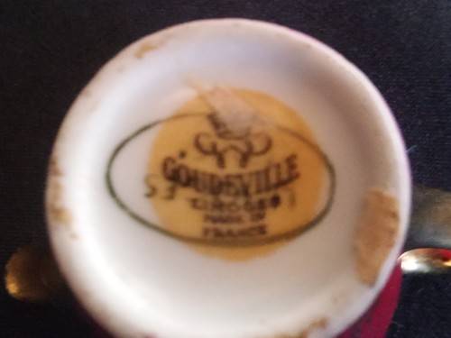 MINIATURE LIMOGES TAZZA