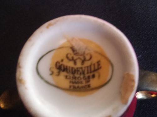 MINIATURE LIMOGES TAZZA