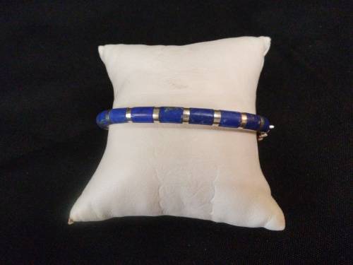 925 SILVER LAPIS LAZULI BANGLE